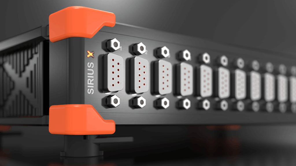 New DB9 connector option on SIRIUS-X-16xLVe module