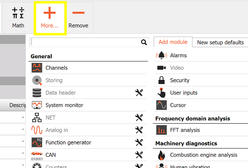 Figure 36 - Adding more widgets to the screen