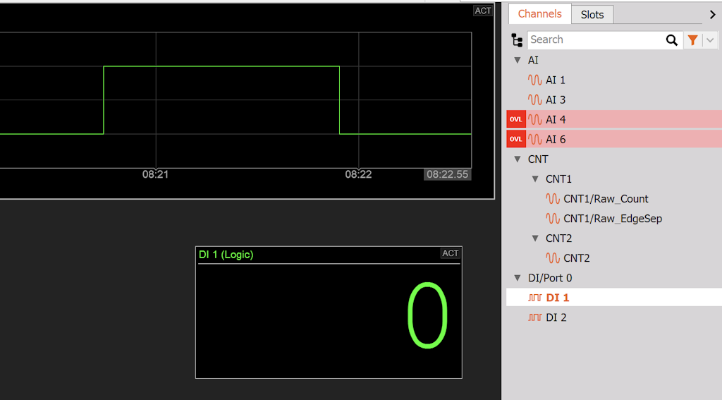 Figure 40 - Assigning a channel to a meter