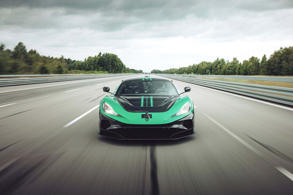 Rimac Nevera R is a lighter, more powerful evolution built for track-focused electric performance. Image courtesy of Rimac Automobili.