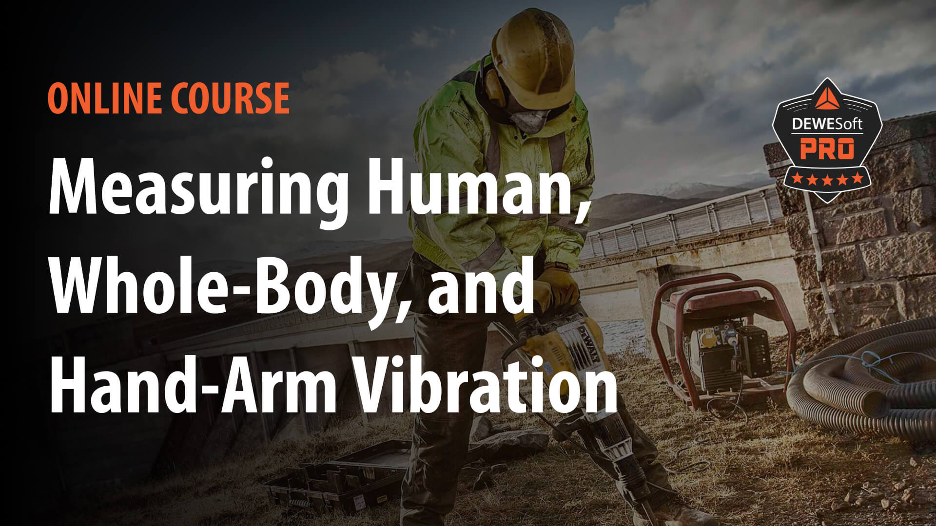 measuring human whole body and hand arm vibration