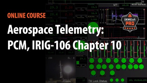 aerospace telemetry: pcm, irig-106 chapter 10
