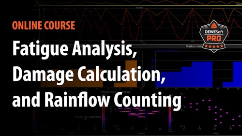fatigue analysis damage calculation and rainflow counting