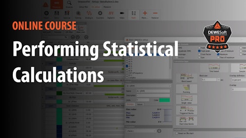 performing statistical calculations