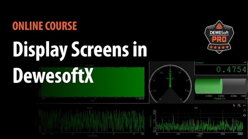 display screens in dewesoftx