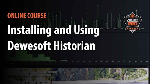 installing and using dewesoft historian