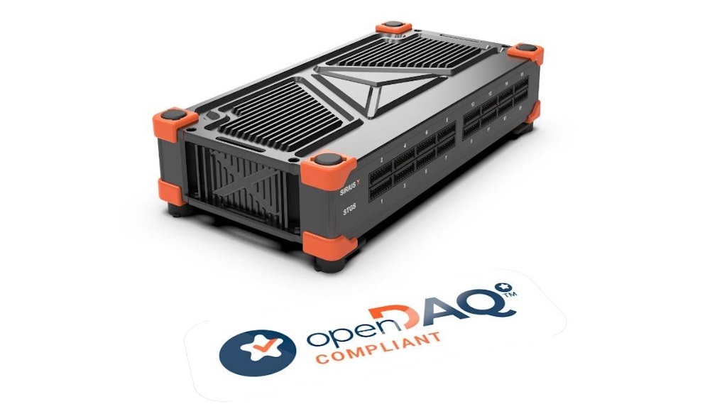 SIRIUS X is featuring openDAQ™ compatibility
