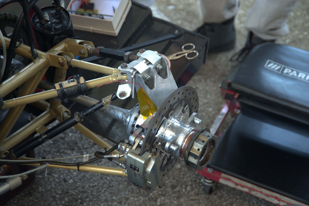 The thermocouple position.