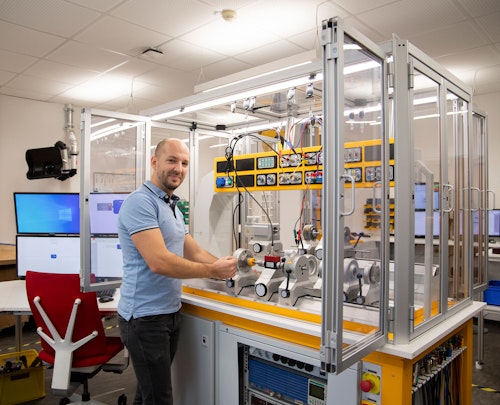 Prüfung und Validierung kleiner Elektromotoren mit Hilfe eines effizienten Prüfstandsdesigns
