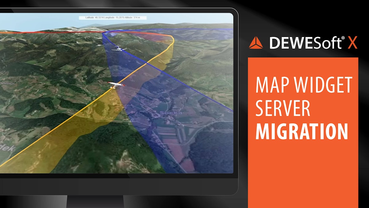 Map widget server migration