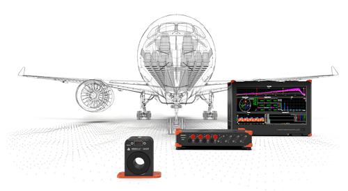 Aircraft Electrical Power Testing solution from Dewesoft