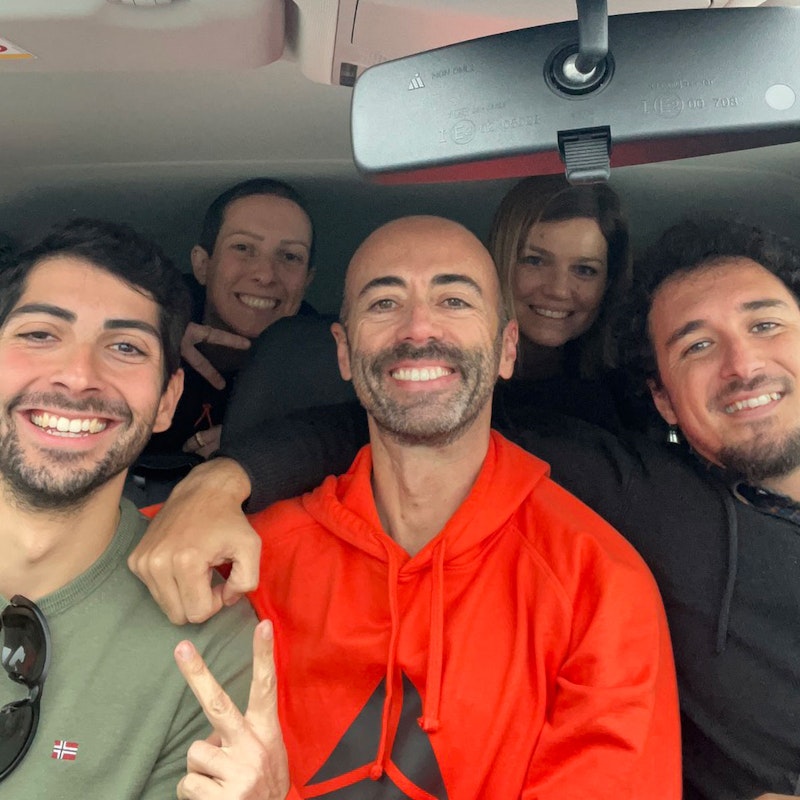 Dewesoft Italy team on the road