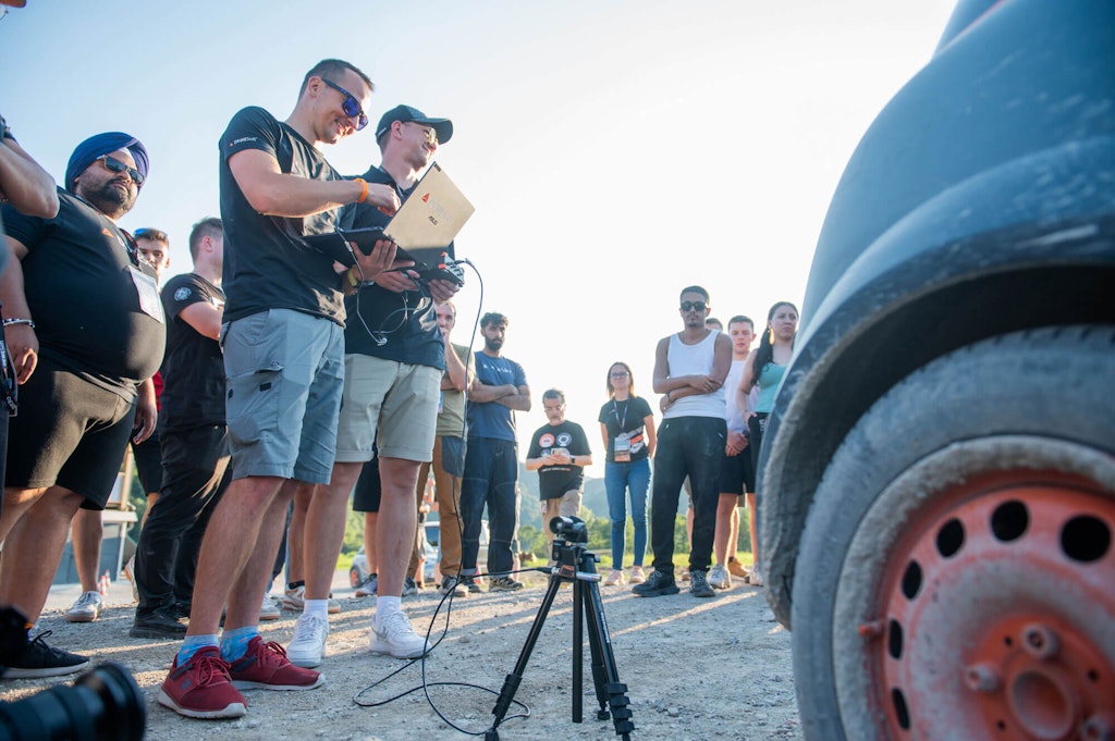 From theory to hands-on testing, students worked to achieve the quietest car
