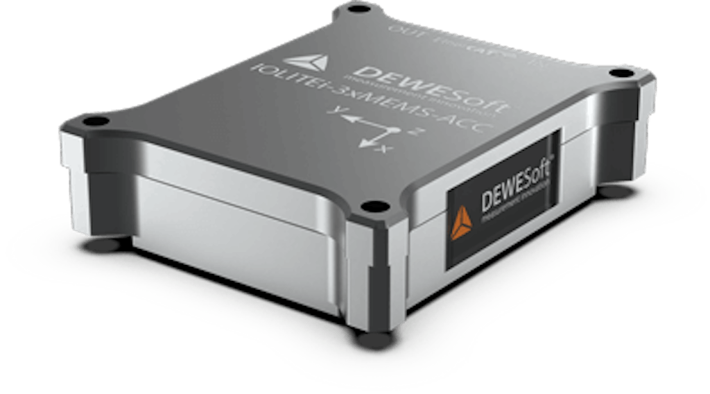 New IOLITEdi-3xMEMS accelerometer for structural health monitoring