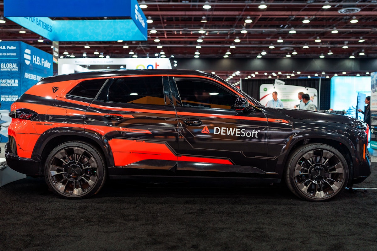 Dewesoft R2db Demonstrationsfahrzeug für Fahrzeugtests | Dewesoft