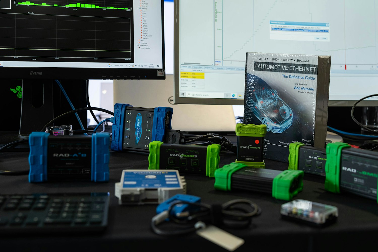 Dewesoft measurement conference Exhibitor area