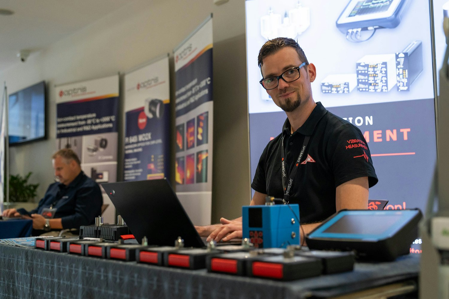 Dewesoft measurement conference Exhibitor area