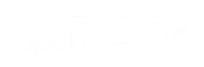openDAQ logo white