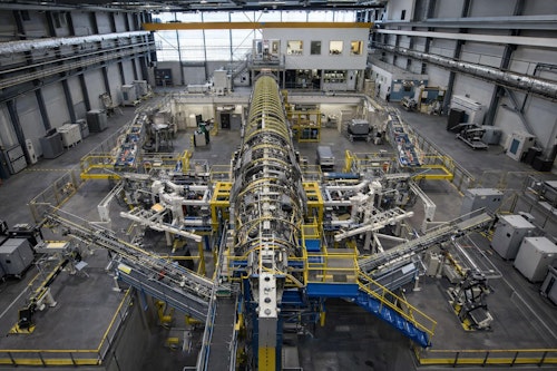 Aircraft test lab with iron bird test bench