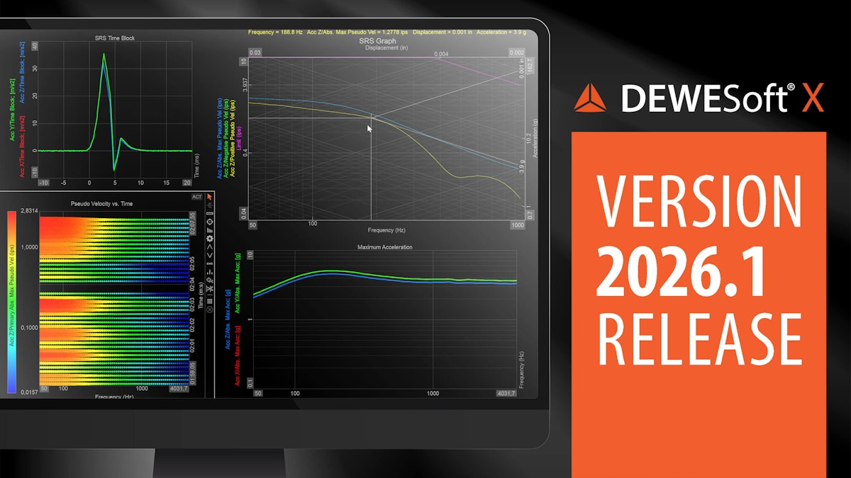 DewesoftX 2026.1 Released