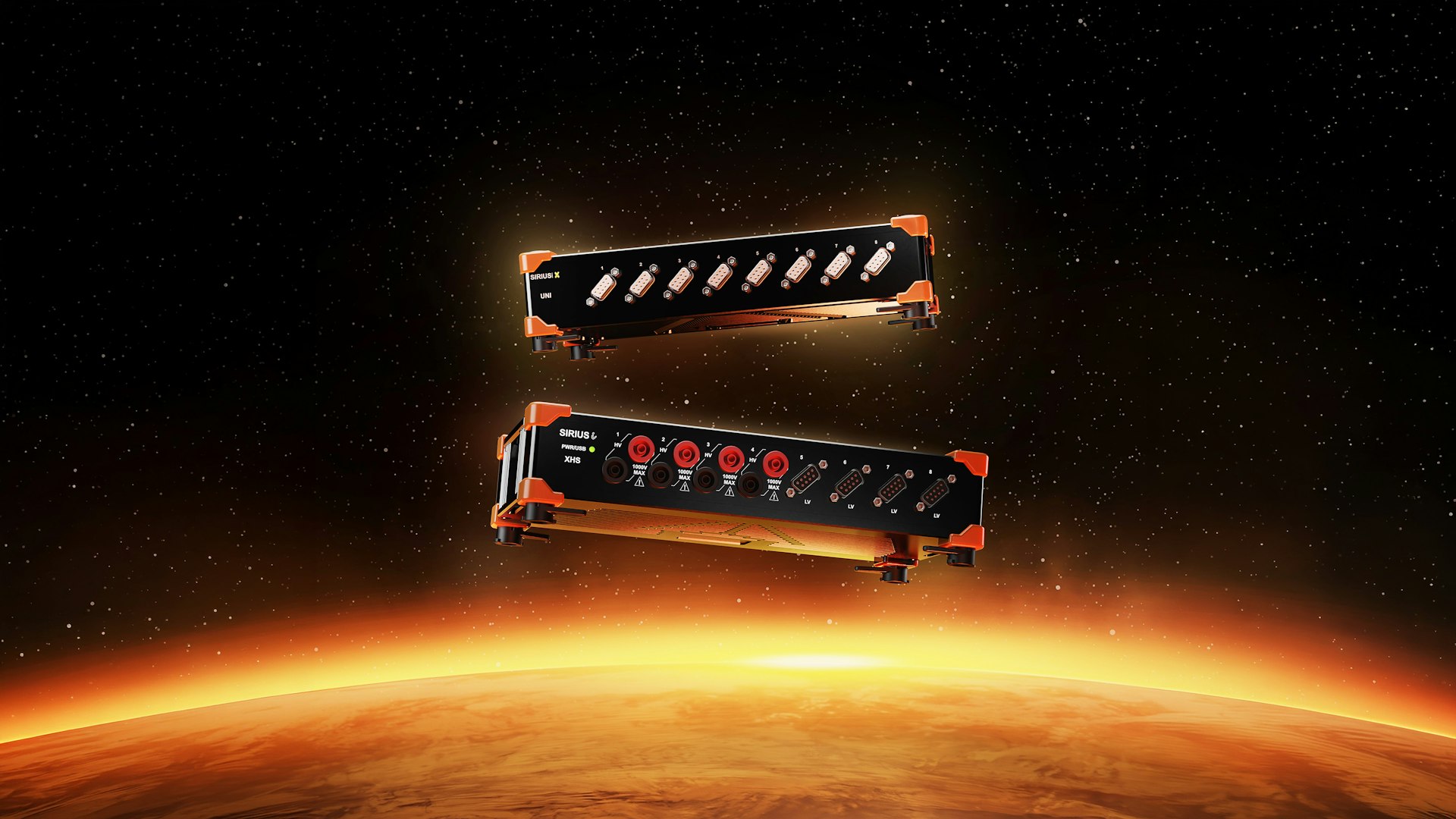 SiriusX and SiriusXHS in space SiriusX and SiriusXHS in space