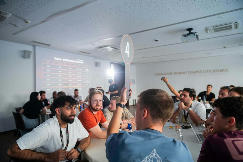 Auction at Summer Camp