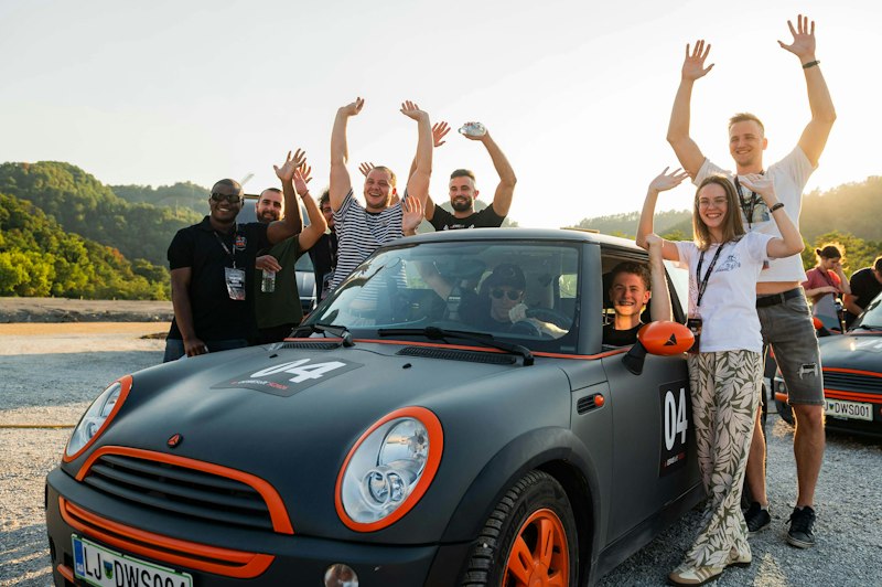 Team spirit at Summer Camp
