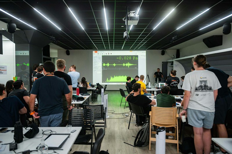 Theory and training at Dewesoft Summer Camp