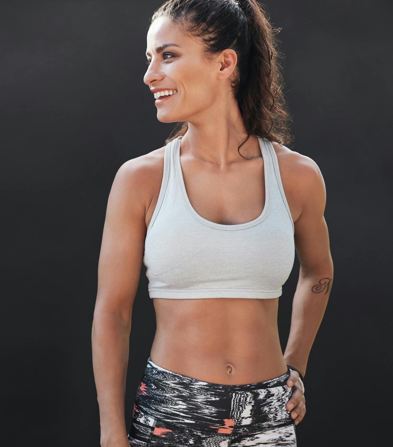 Fit Woman in a Sports Bra