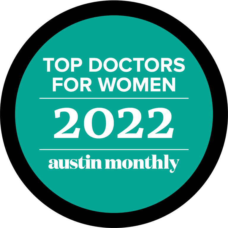 Top Doctors for Women 2022 Austin Monthly logo