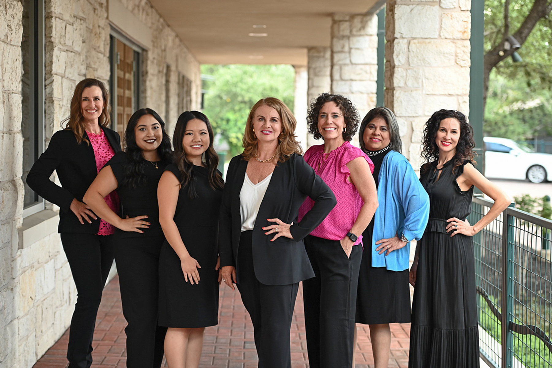 The Modern Women’s Health team posing for a photo