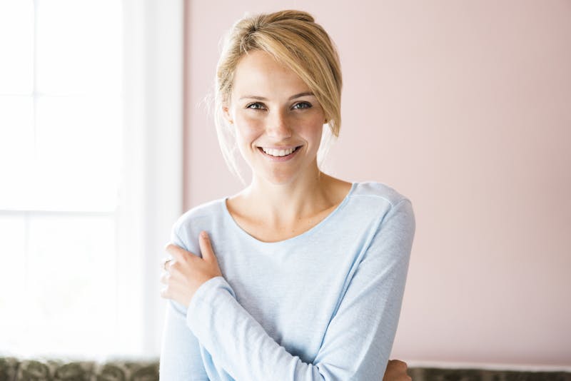 Woman Smiling