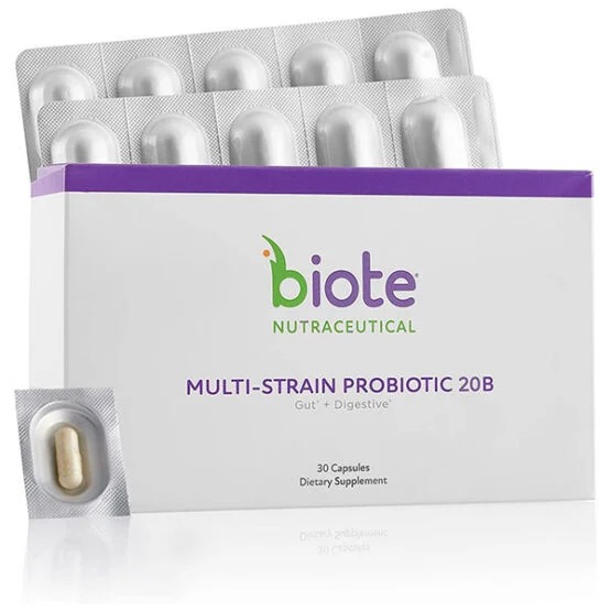 Biote Multi-Strain Probiotic Bottle