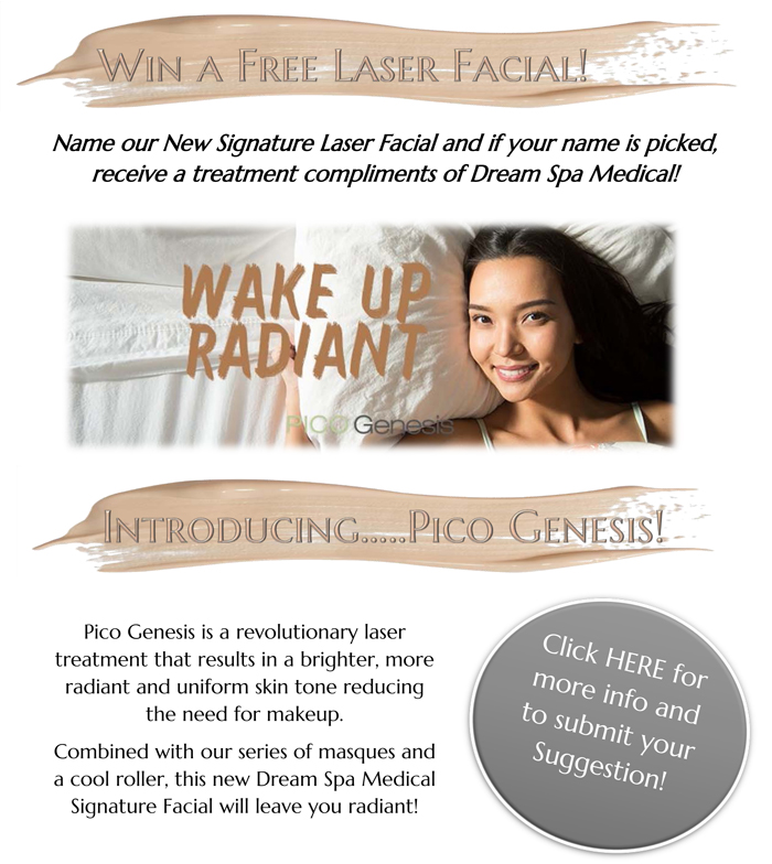 Dream Spa Medical Blog | Win a FREE Laser Facial! - Brookline, MA