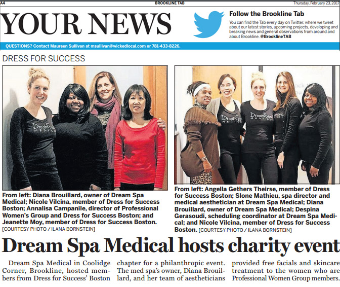 Dream Spa Medical Blog | Dream Spa Medical hosts Charity Event - Brookline, MA