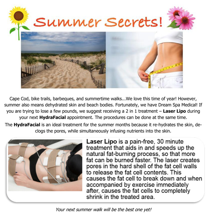Dream Spa Medical Blog | Summer Secrets