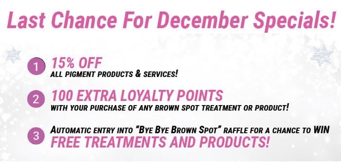 Dream Spa Medical Blog | Last Chance for December Specials!