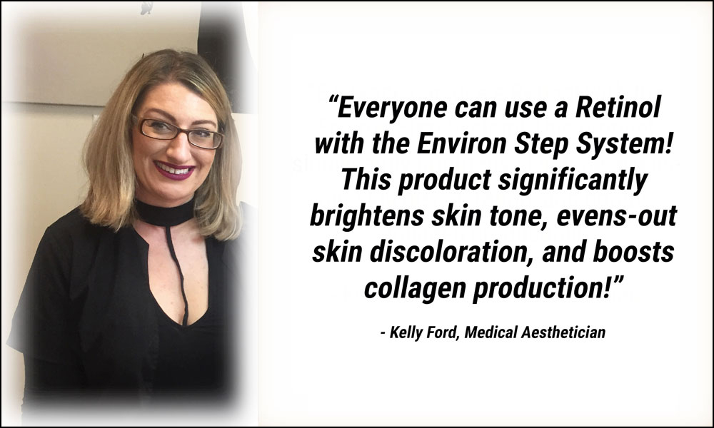 Dream Spa Medical Blog | Brighten Skin Tone by using Retinol with Environ Step System - Brookline MA