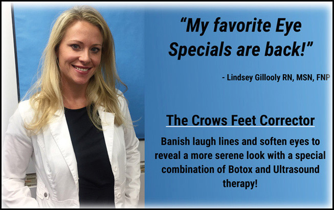 Dream Spa Medical Blog | Receive 50% OFF on Your First TreatmentCrows Feet Corrector is Back!DSM LIVE: Sclerotherapy with Lindsey Gillooly!