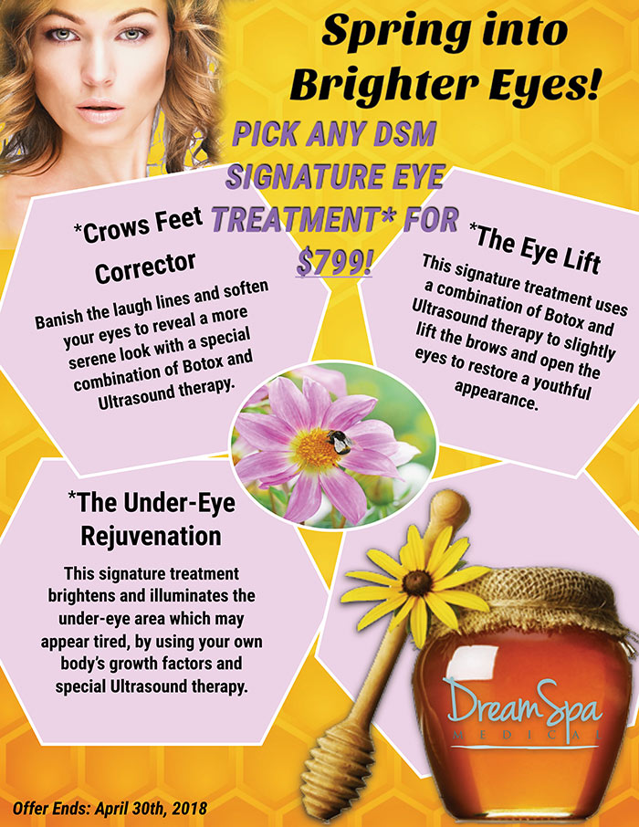 Dream Spa Medical Blog | • • • Brighter Eyes, Sunscreen & More! • • •