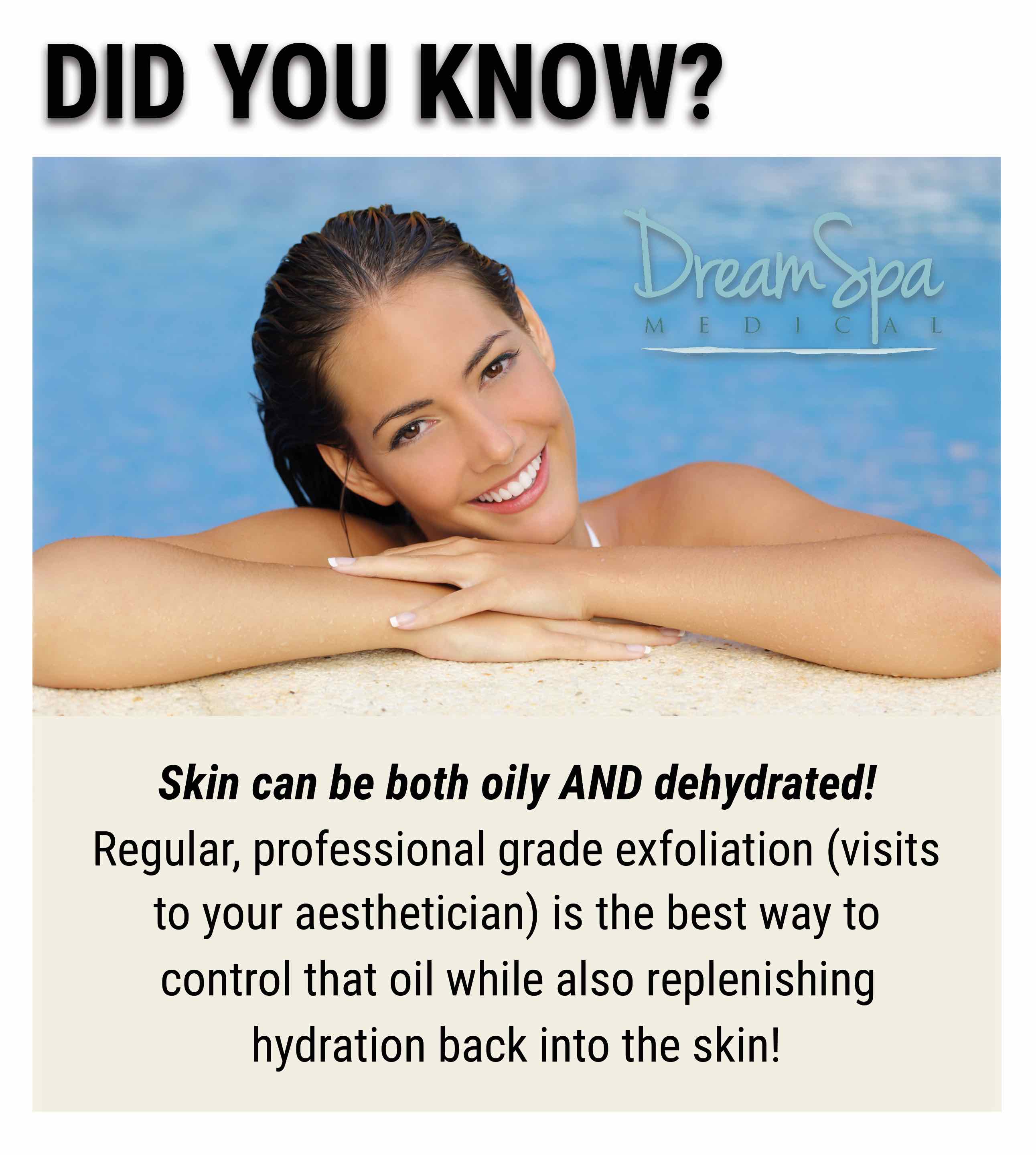 Dream Spa Medical Blog | Professional Grade Exfoliation Controls Oil in the Skin