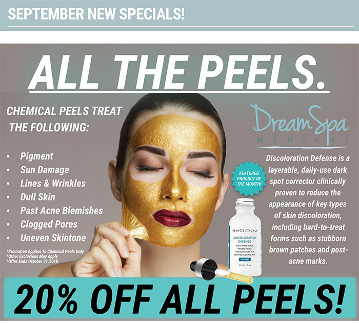 Dream Spa Medical Blog | 20% OFF ALL THE PEELS!