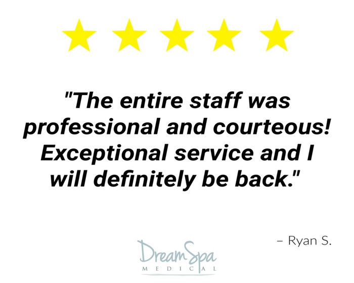 Dream Spa Medical Blog | Recent Positive Feedback From Our Client