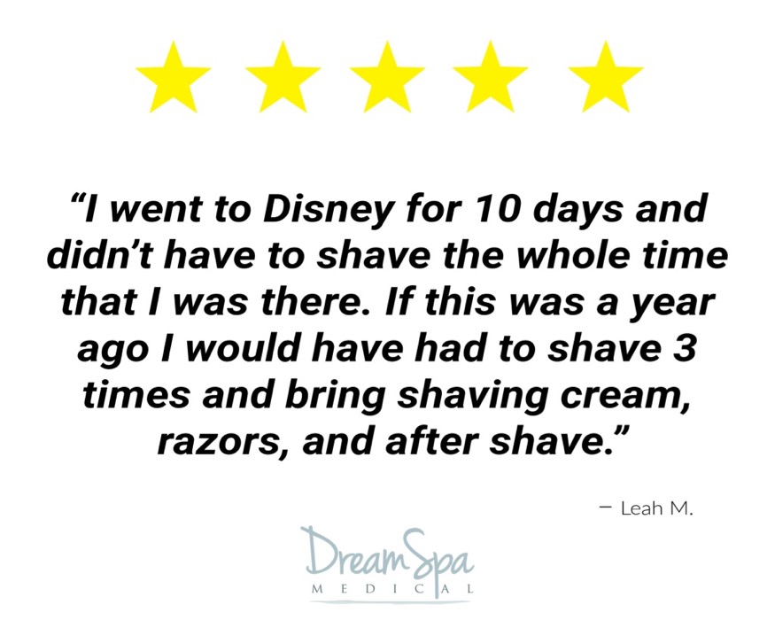 Dream Spa Medical Blog | Client Review on Laser Hair Removal