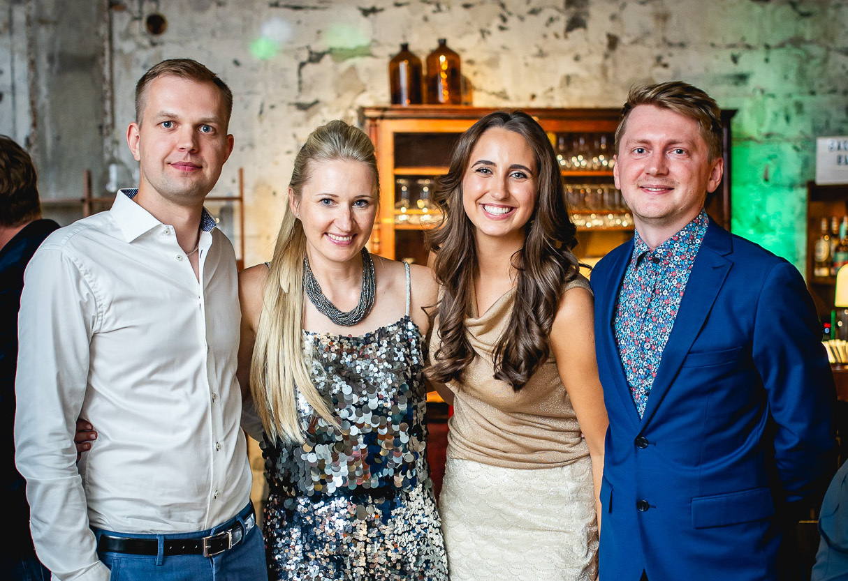 Certific’s co-founders Keir Volas, Liis Narusk, Helena Volmer, Andres Lasn. Photo: Harry Tiits.