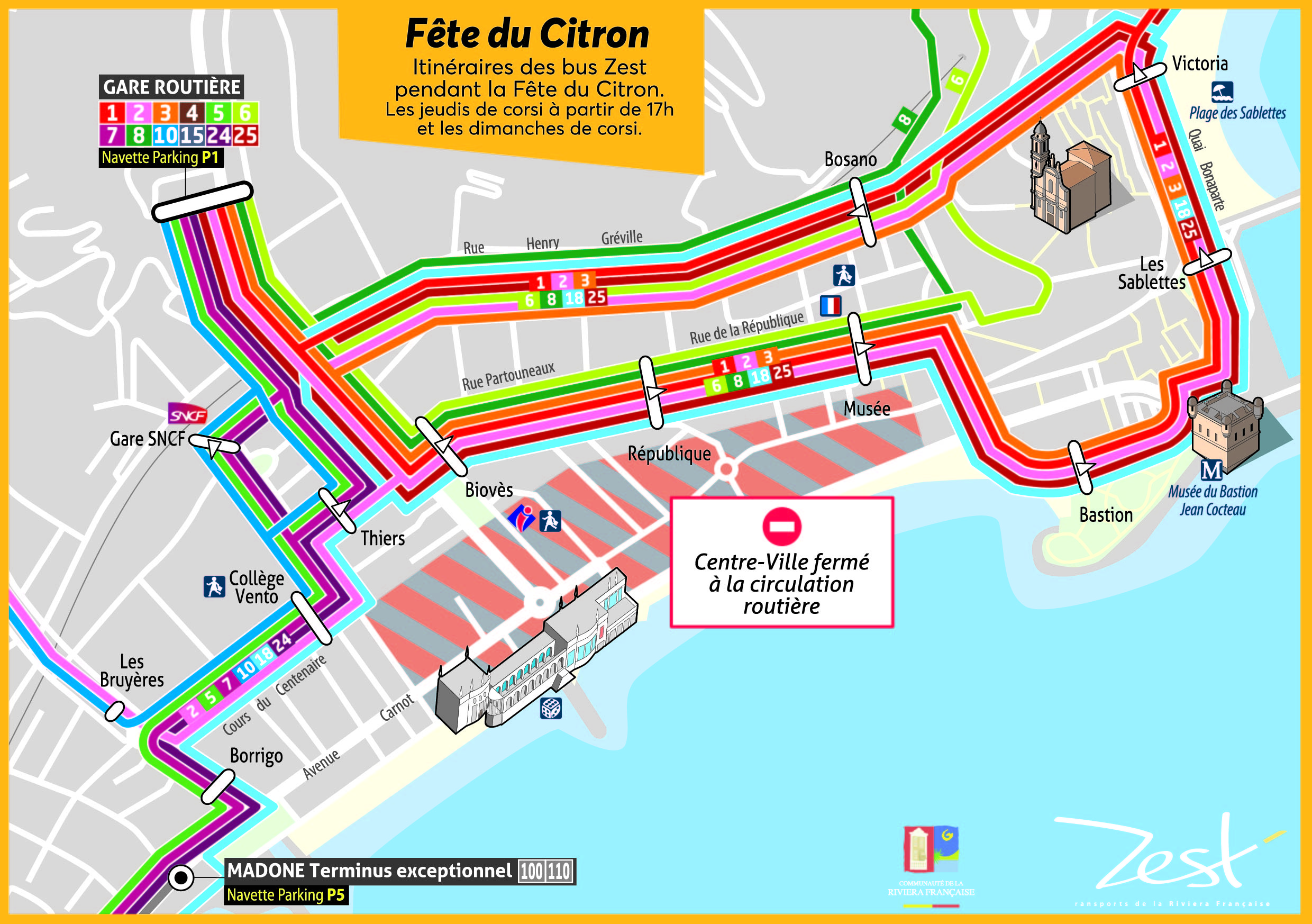 Horaire Bus 100 Menton - Nice 2022