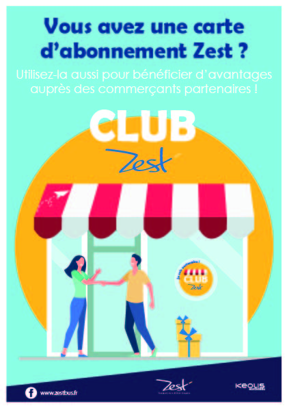 AFFICHE CLUB ZEST