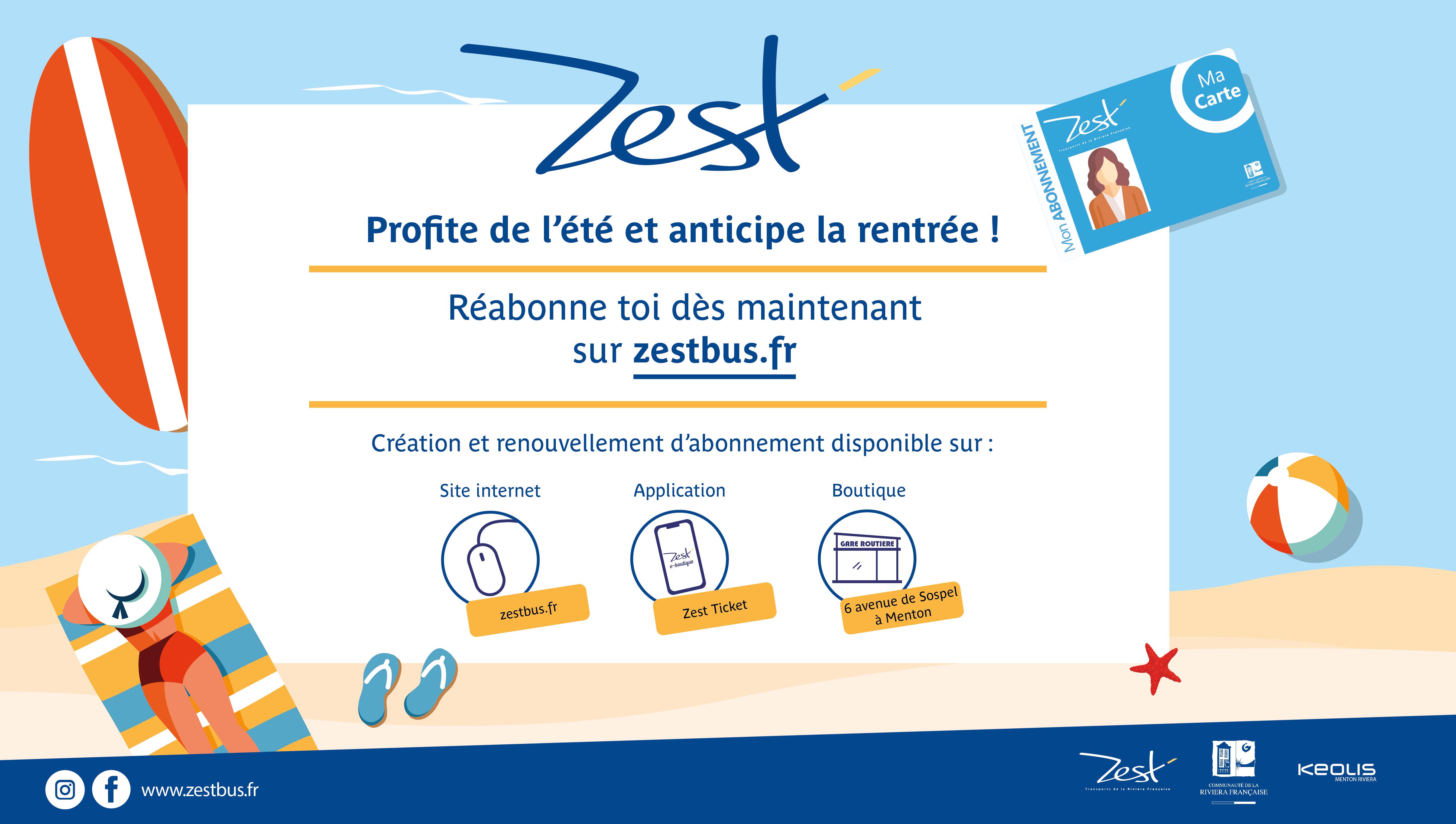 S’abonner ou renouveler son abonnement pour l’année 2022/2023, c’est