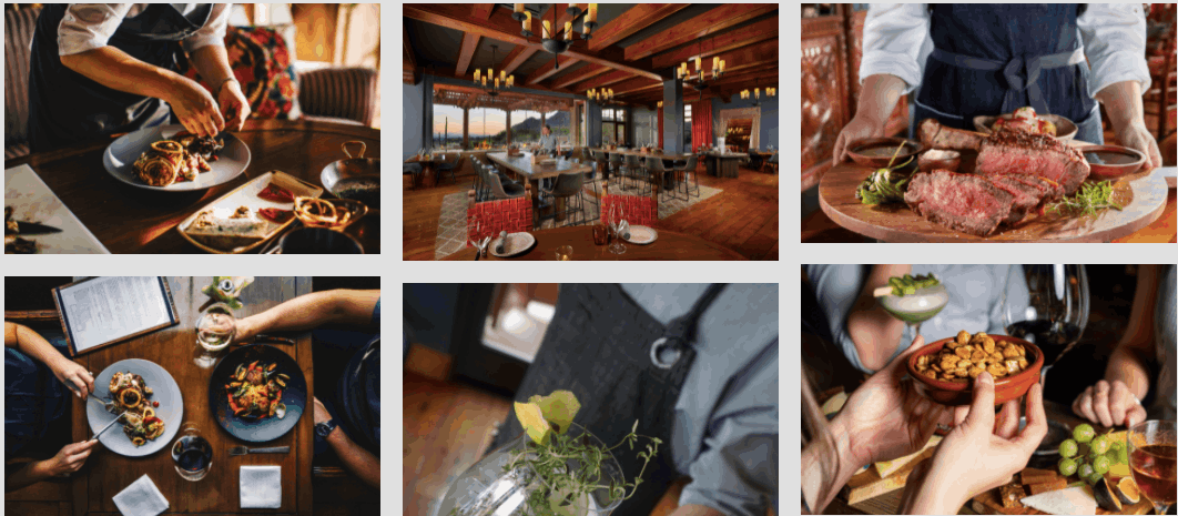 Luxury Vacation Rentals Restaurants