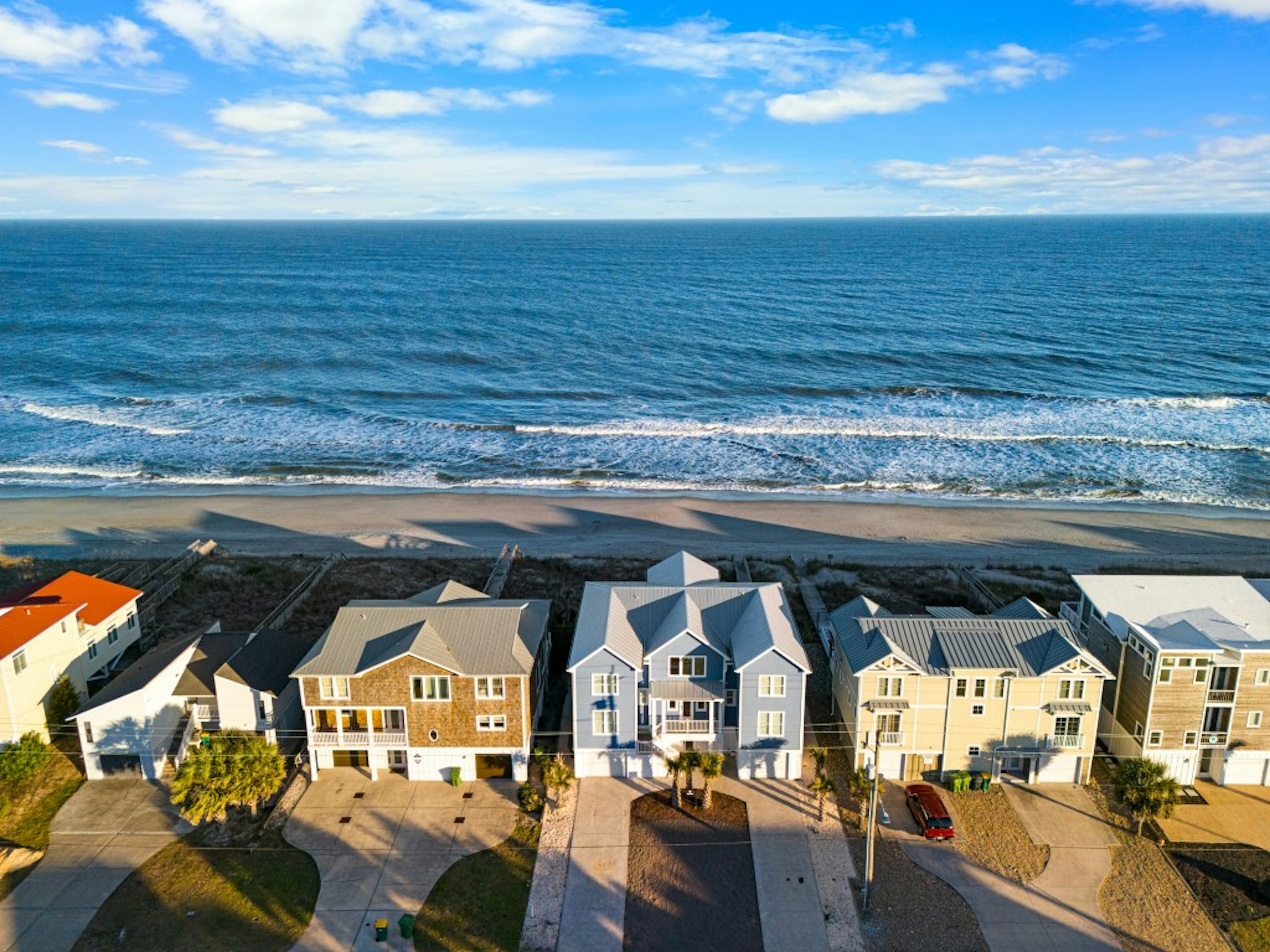 Luxury Oceanfront Vacation Rentals in Kure Beach With a Private Pool